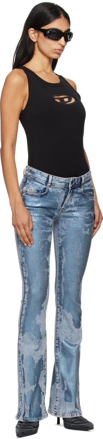 【関税込み】Diesel ブルー 1969 D-Ebbey Oajeu ジーンズ Diesel Blue 1969 D-Ebbey Oajeu Jeans Diesel