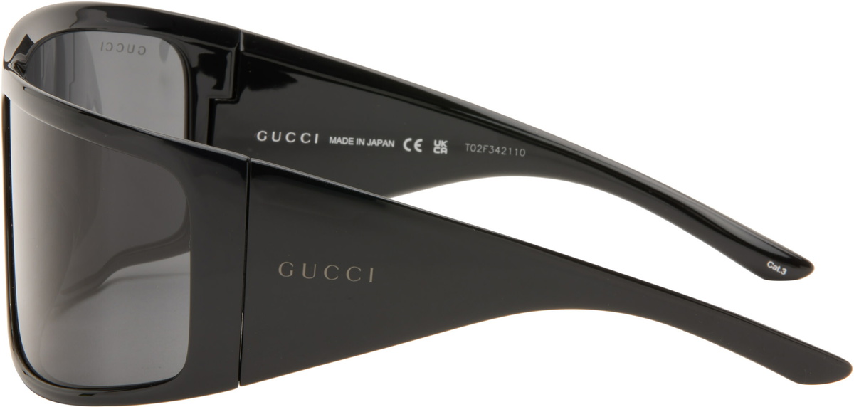 Gucci Black Mask Frame Sunglasses