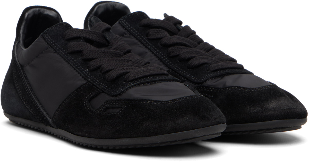 Rick Owens Black Temple Minimal Sneakers