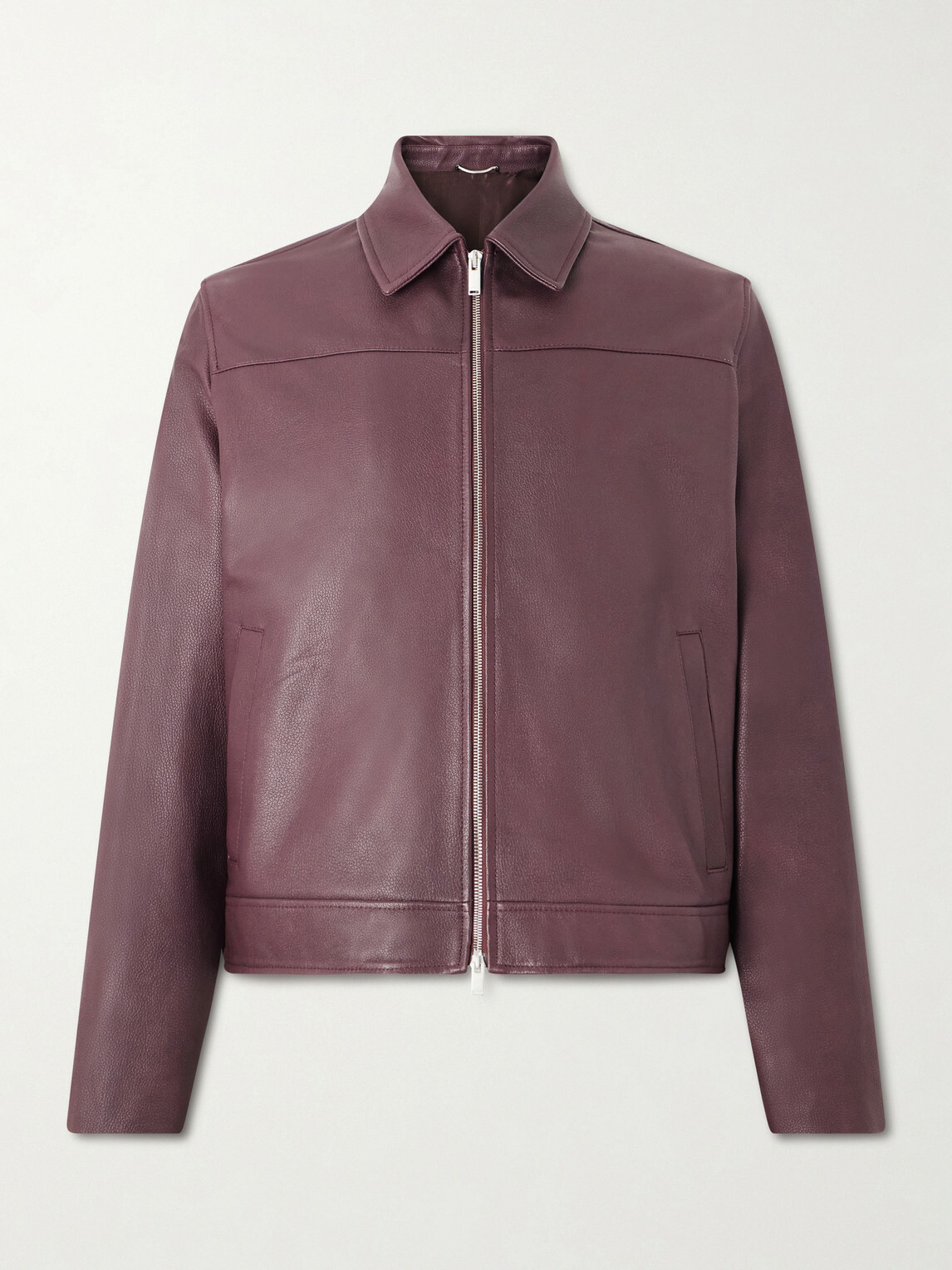 Lardini - Pawoody Full-Grain Leather Jacket - Brown