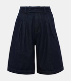 The Frankie Shop Xavier denim Bermuda shorts