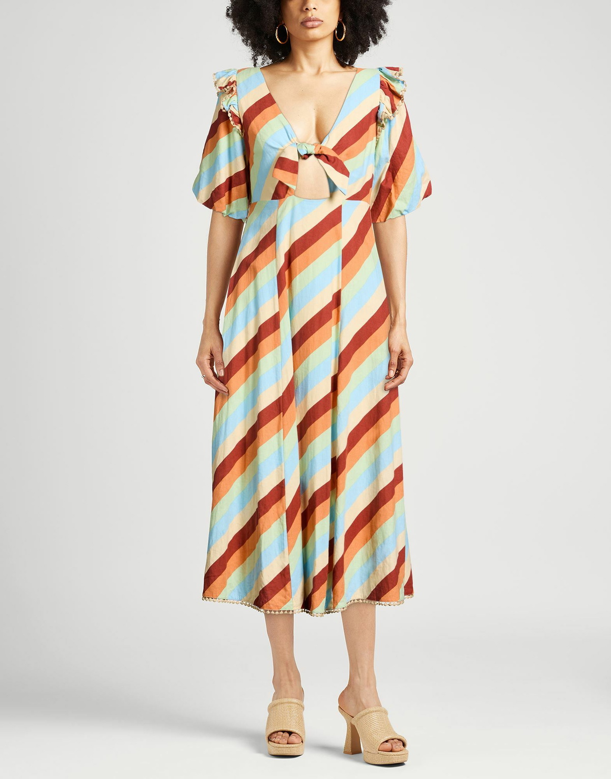 Kitri Womens Midi dress Light in Green