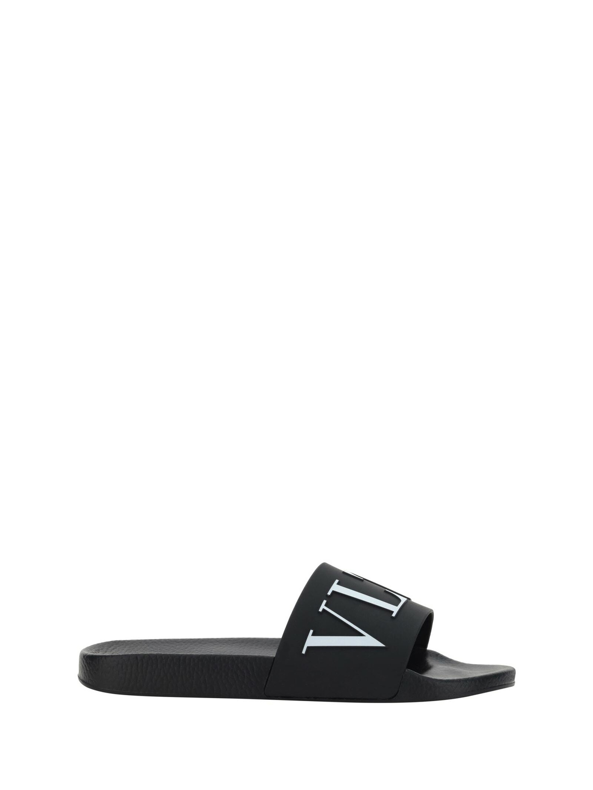 Valentino Black Valentino Garavani Uniqueform Sandals
