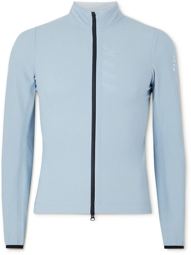 Photo: MAAP - Apex 2.0 Slim-Fit Stretch-Jersey Cycling Jacket - Blue