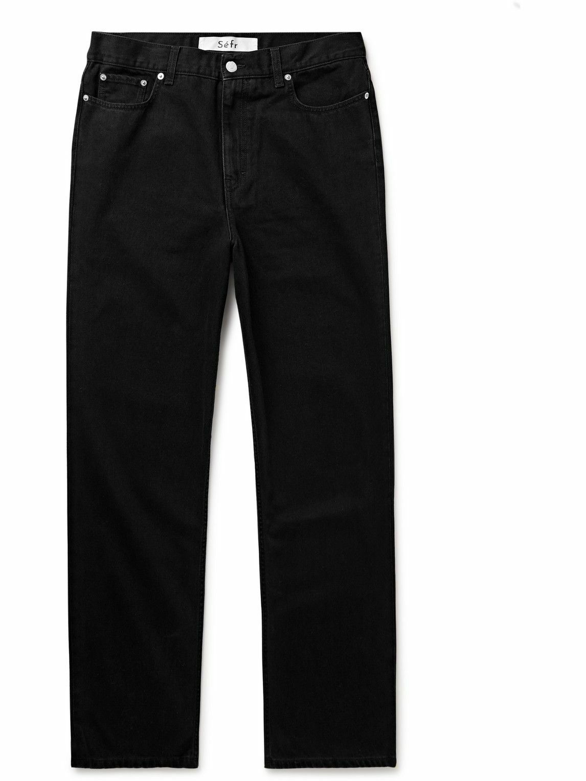 Sefr Black Denim Pants