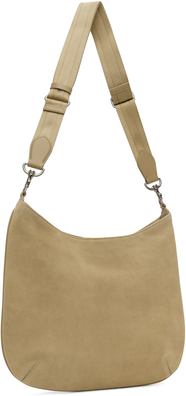 NOTHING WRITTEN☆Balloon suede bag Nothing Written Tan Balloon Suede Bag