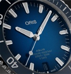 ORIS - Aquis Date Calibre 400 Automatic 43.5mm Stainless Steel Watch, Ref. No. 01 400 7763 4135-07 8 24 09PEB - Blue