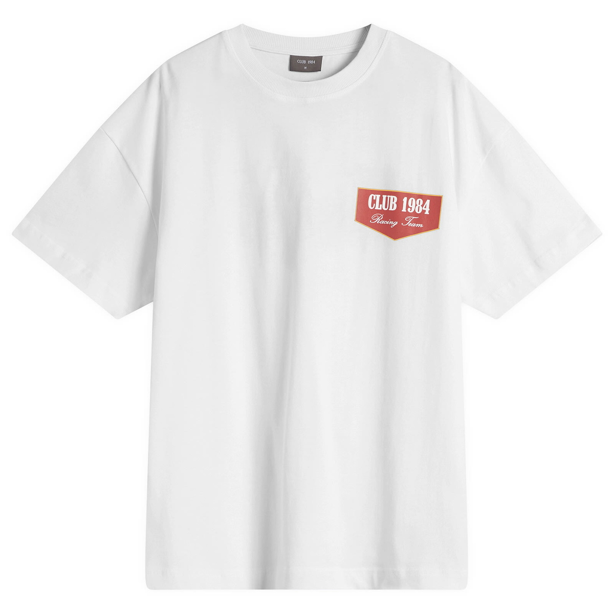 Club 1984 Men's Racing T-Shirt in White