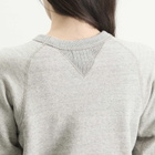 Beams Boy Women's Rib Crewneck Sweatshirt in T.Grey