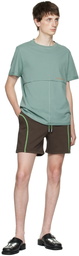 Eckhaus Latta Green Lapped T-Shirt