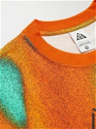Nike - Printed Jersey T-Shirt - Orange