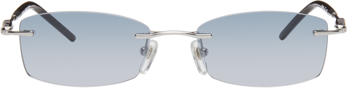 【美品】BONNIE CLYDE サングラス シルバー BONNIE CLYDE Silver & Blue Angel Sunglasses Bonnie Clyde