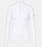 Jet Set Ginger half-zip ski top