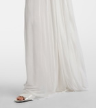 Tove Lyla draped jersey gown