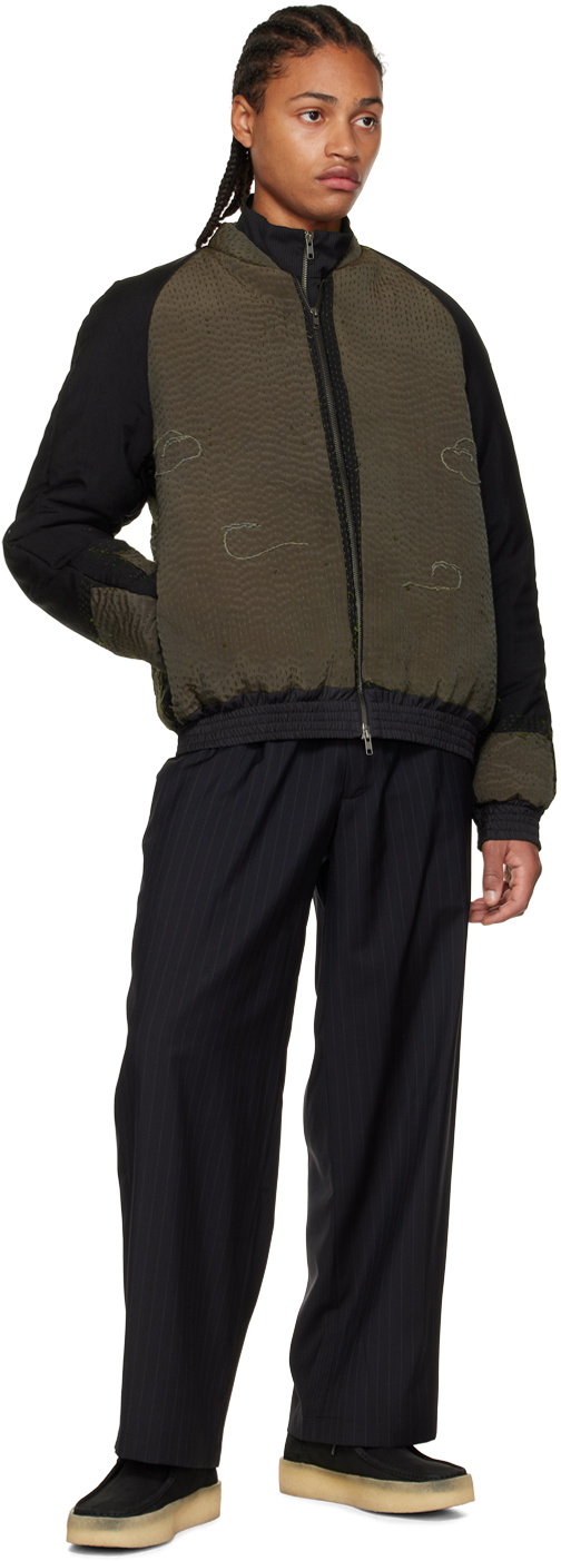 By Walid Grey Otto Bomber Jacket