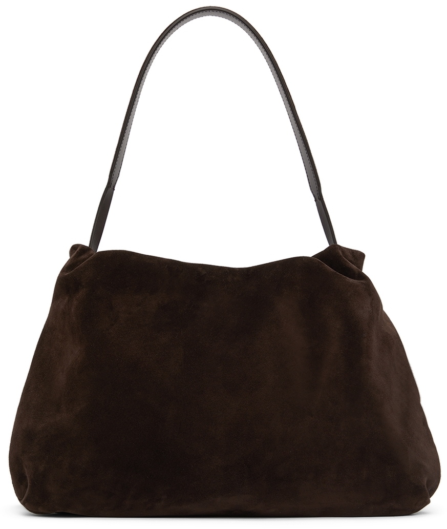 The Row Brown Bourse Shoulder Bag The Row