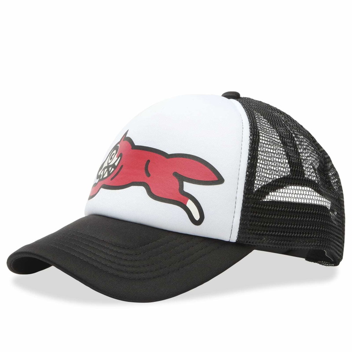 Photo: ICECREAM Men's Running Dog Trucker Hat in Black 