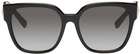 Valentino Garavani Black Square Sunglasses