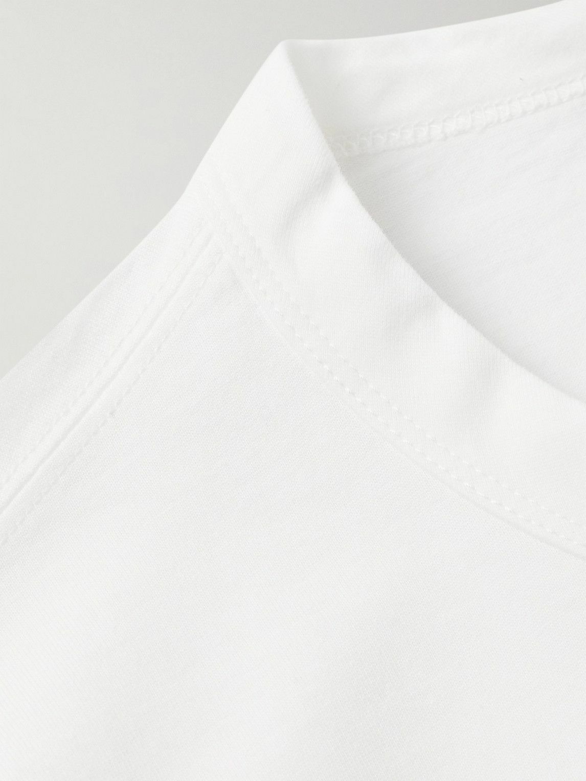 James Perse - Luxe Cotton-Jersey T-Shirt - White James Perse