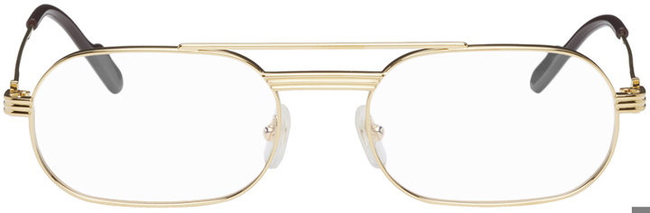 Photo: Cartier Gold Aviator Glasses