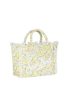 MC2 Saint Barth Betsy Cotton Canvas Colette Liberty Handbag |made With Liberty Fabric