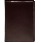 Common Projects - Leather Bifold Cardholder - Burgundy