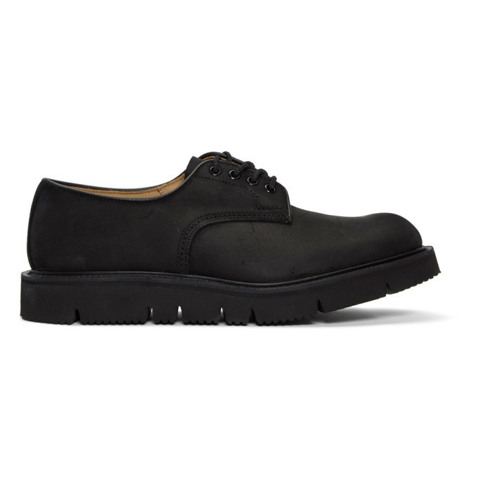Photo: Comme des Garcons Homme Black Trickers Edition Waxy Commander Tramping Derbys