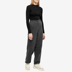 Joah Brown Women's Oversized Sweat Pants in Washed Black