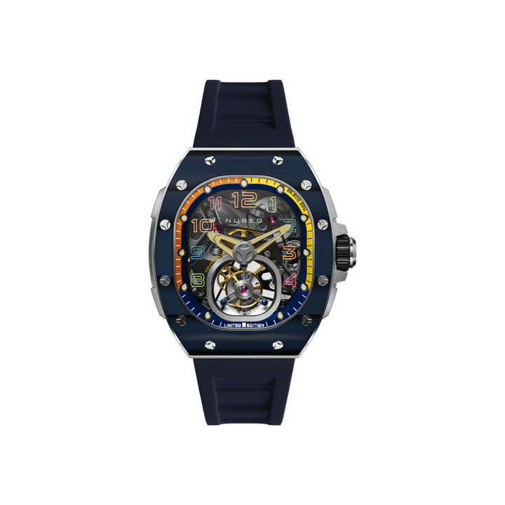 Photo: Nubeo Viper Tourbillon Hand Wind Mens Watch NB-6108-04