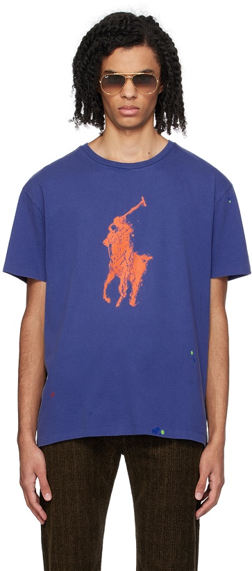 Photo: Polo Ralph Lauren Blue Big Pony T-Shirt
