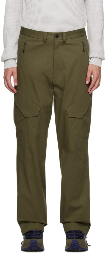 Photo: Moncler Green Patch Cargo Pants