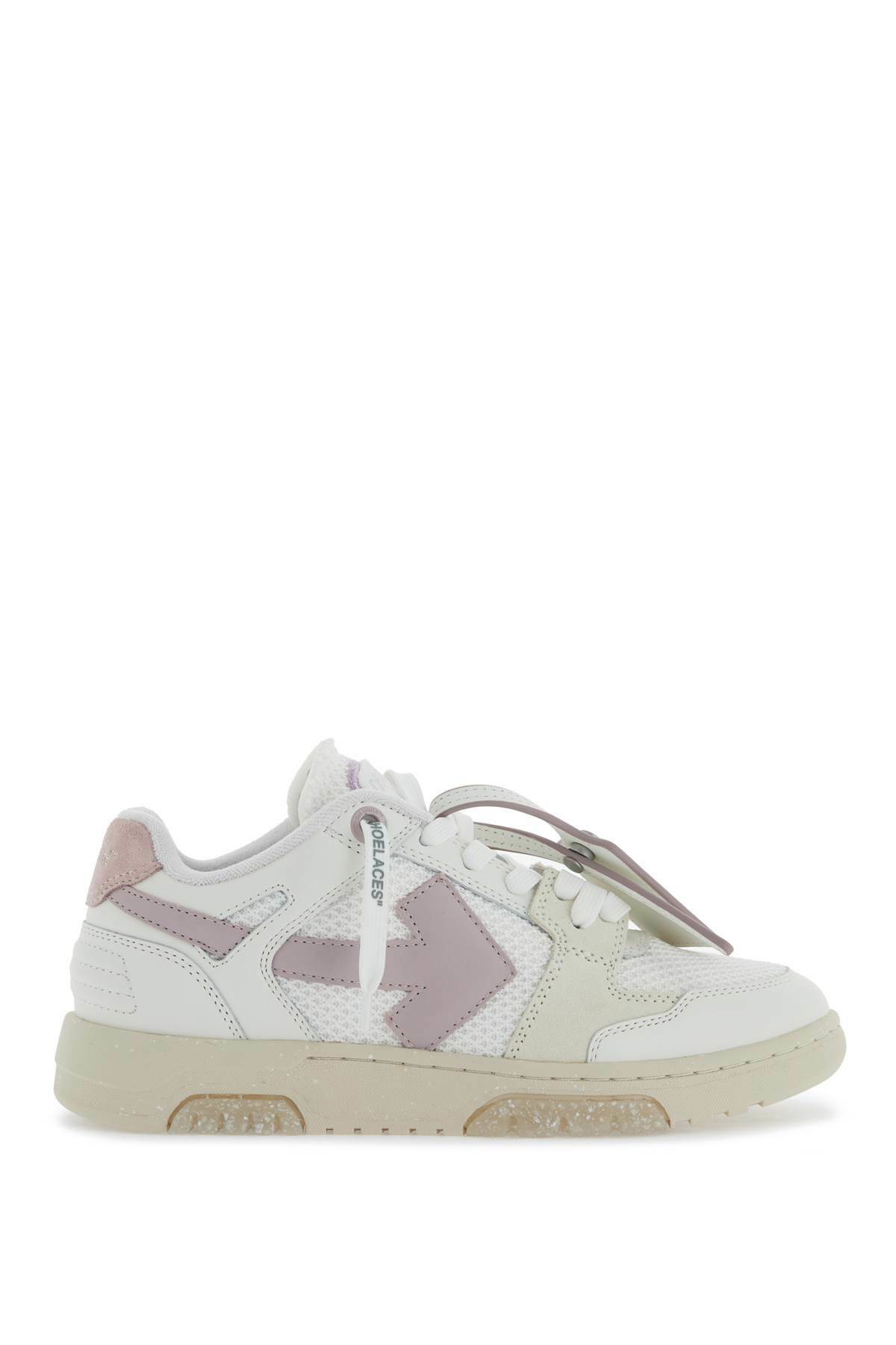 Off-White Women's 5.0 Off Court Suede/Canvas Sneakers in