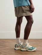 Nike - ACG Snowgrass Straight-Leg Mesh-Trimmed Belted Nylon Shorts - Neutrals