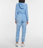 Adam Selman Sport Taped mid-rise trackpants