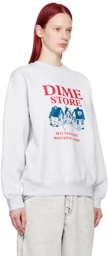 Dime Gray Skateshop Sweatshirt