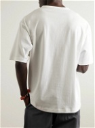 Acne Studios - Exford Logo-Appliquéd Cotton-Jersey T-Shirt - White