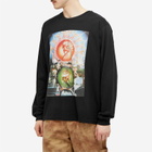 Good Morning Tapes Men's As Above So Below Long Sleeve T-Shirt in Black