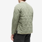 Taion Men's Military Zip Down Jacket in Sage Green