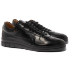 Dunhill - Duke Polished-Leather Sneakers - Black