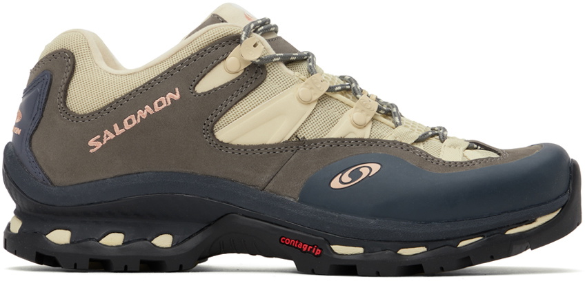 スニーカー Salomon Sneakers & Slip-On Brown Salomon Brown & Beige XT-Quest 2 Sneakers Salomon