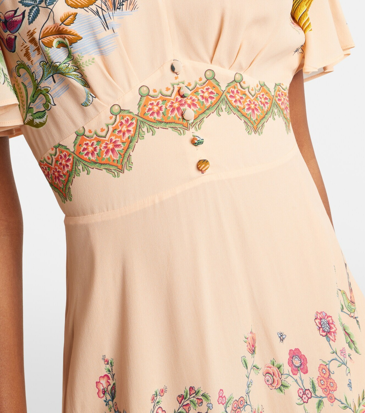 Etro Printed midi dress