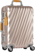 Tumi Pink 19 Degree Aluminium International Carry-On Suitcase