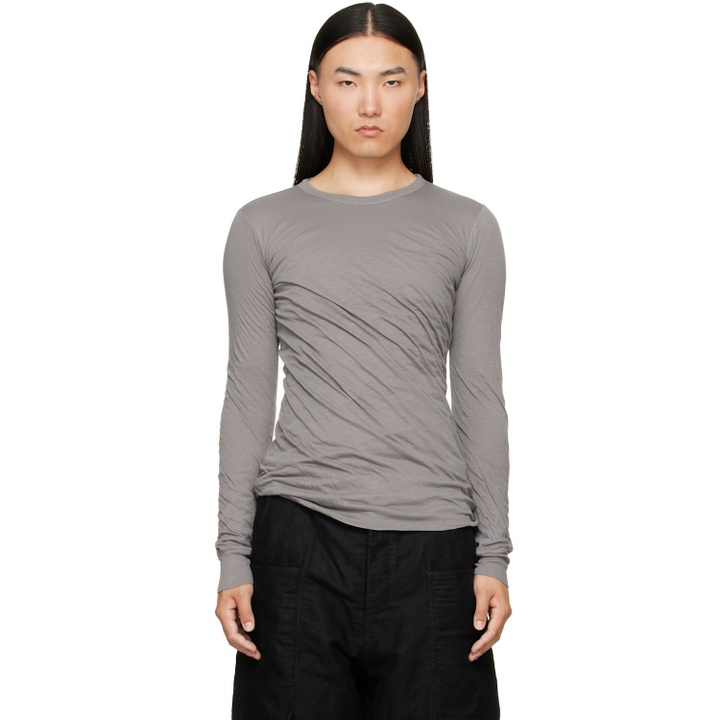Photo: Rick Owens Gray Tower Double LS T-shirt