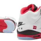 Air Jordan 5 Retro OG GS Sneaker in Sail/Red/Coconut Milk