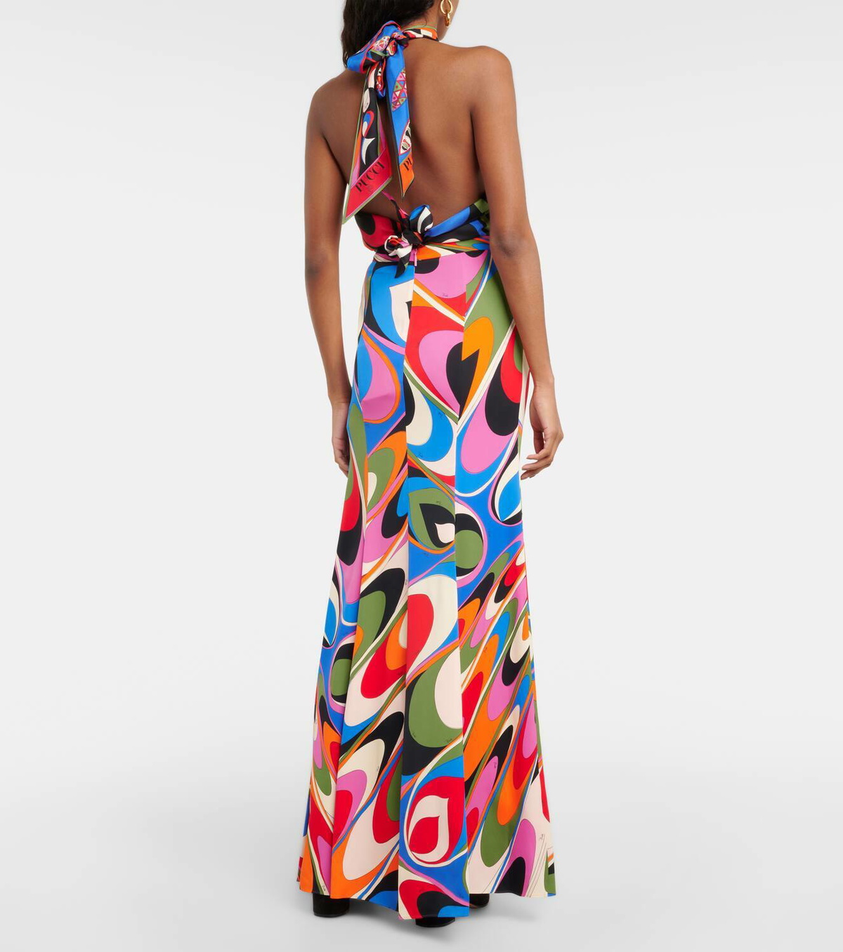 Pucci Marmo printed maxi skirt Emilio Pucci