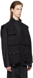 NEEDLES Black Field Vest
