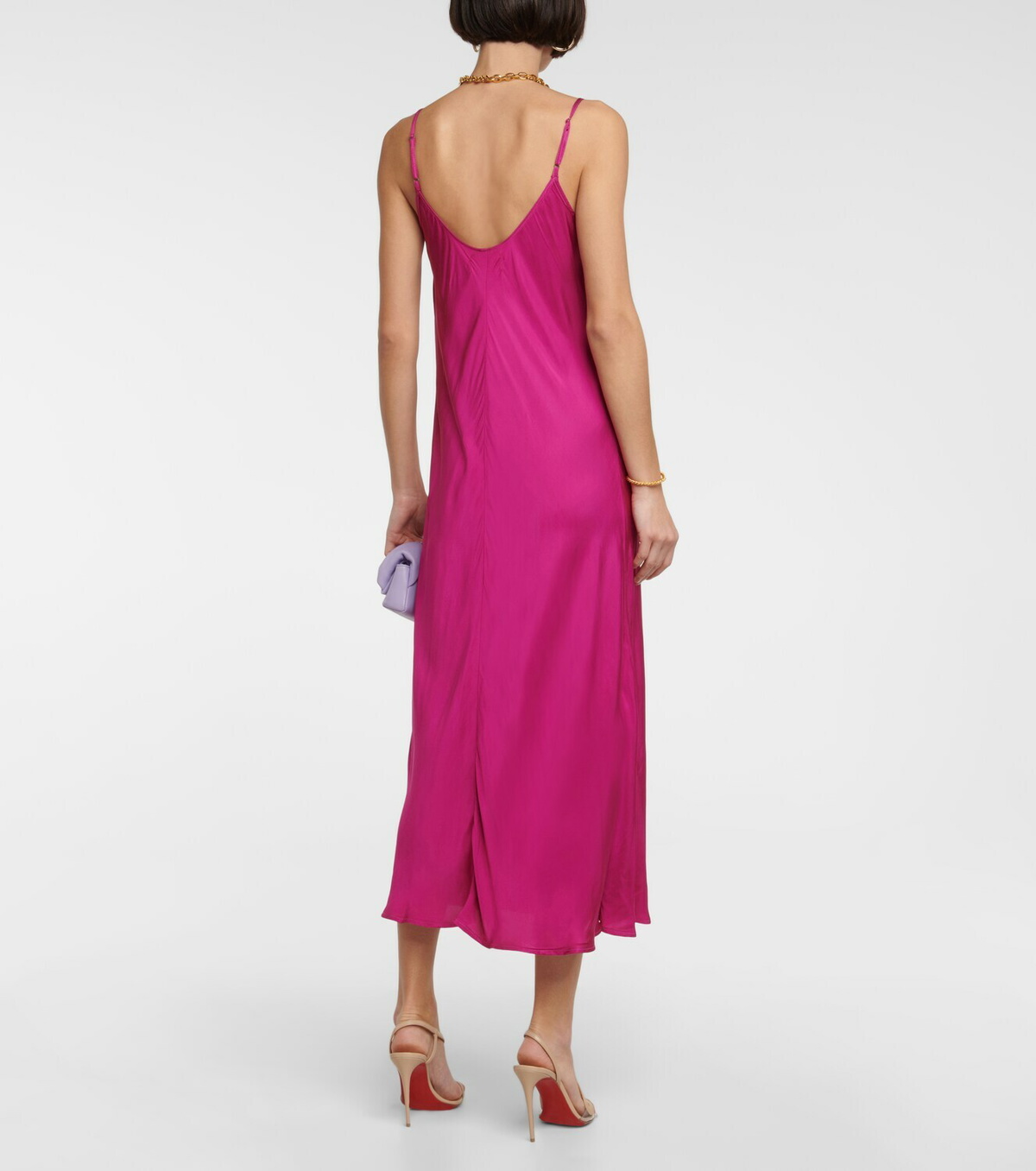 Velvet - Poppy slip midi dress