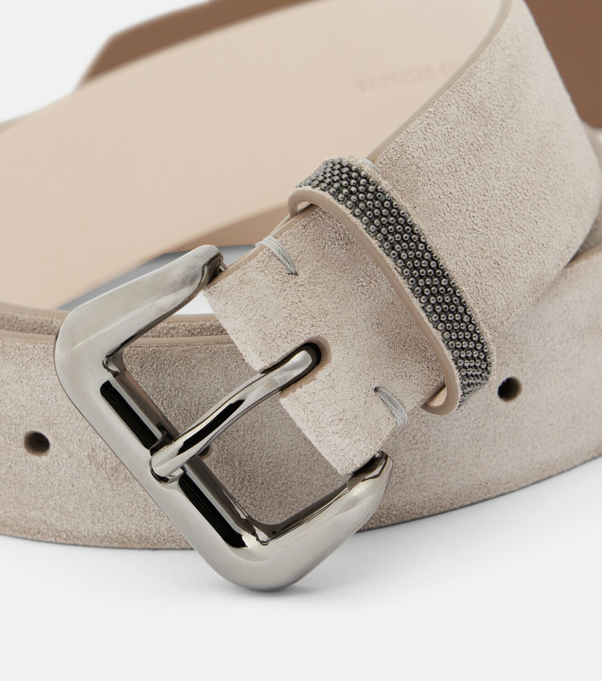 Brunello Cucinelli Monili suede belt