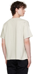 SEEKINGS Off-White Collage Flyer T-Shirt