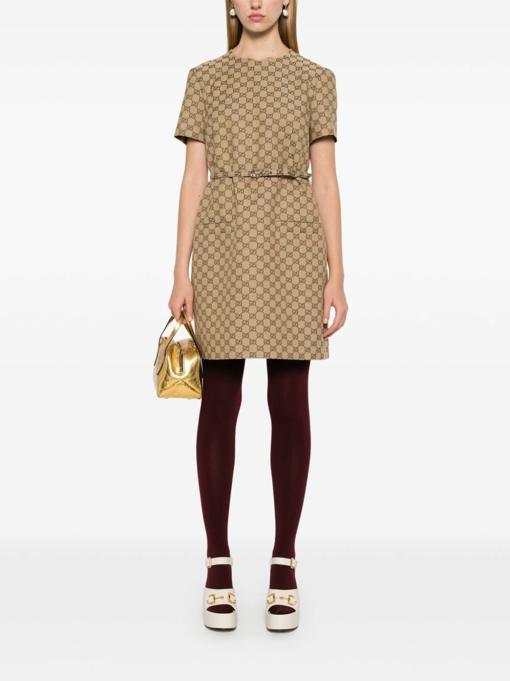 GUCCI - Gg Supreme Mini Dress